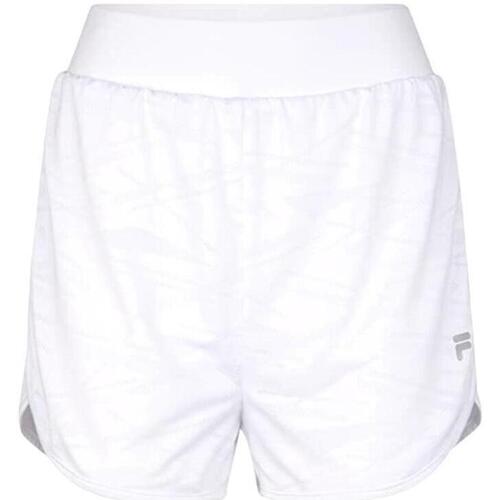 Abbigliamento Donna Shorts / Bermuda Fila Rostock High Waist Bianco