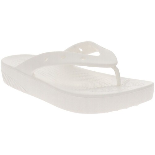 Scarpe Donna Pantofole Crocs CR-207714 Bianco