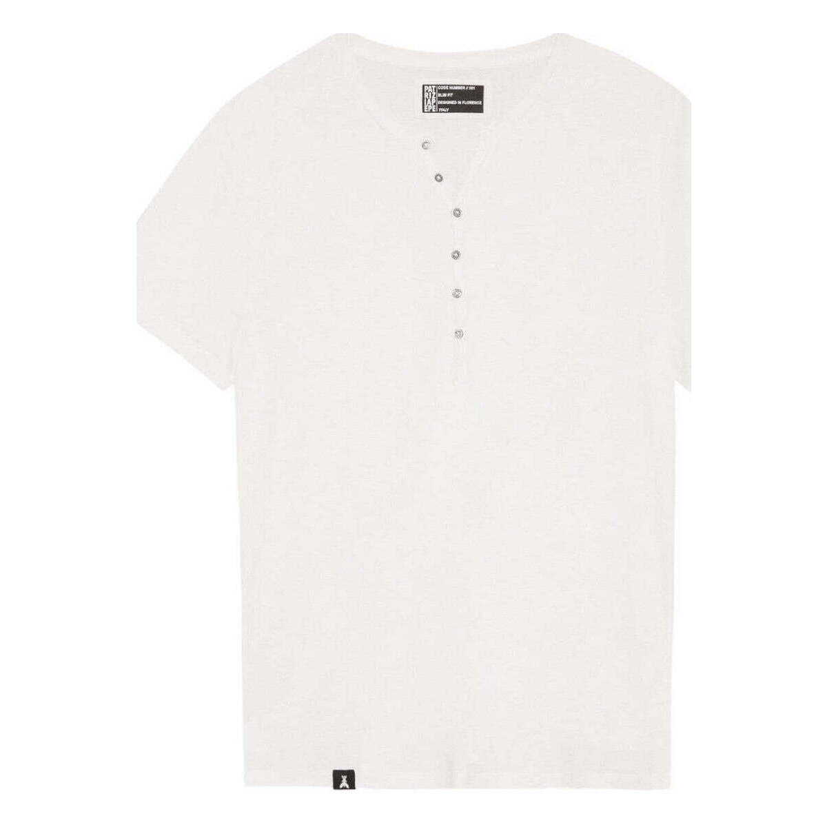 Abbigliamento Uomo T-shirt & Polo Patrizia Pepe T-Shirt e Polo Uomo  5M1267 JT23 W103 Bianco Bianco