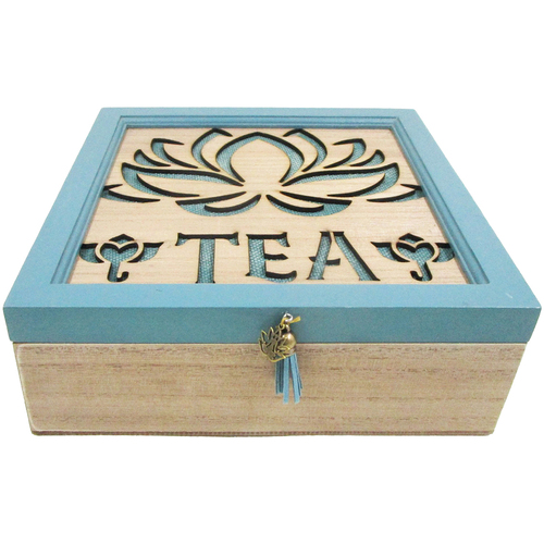 Casa Cestini / scatole e cestini Signes Grimalt Organizzatore Di Tè Da Tè Blu