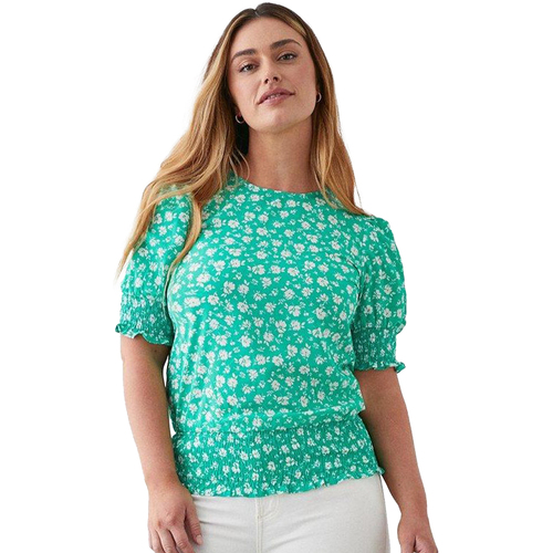 Abbigliamento Donna T-shirts a maniche lunghe Dorothy Perkins DP1896 Verde