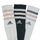 Accessori Calze sportive Adidas Sportswear 3S CRW BOLD 3P Bianco / Nero / Bianco