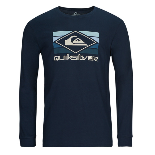 Abbigliamento Uomo T-shirts a maniche lunghe Quiksilver QS RAINBOW LS Blu