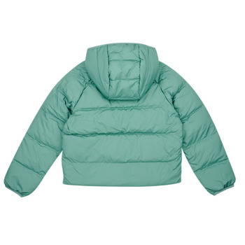 The North Face Boys North DOWN reversible hooded jacket Nero / Verde