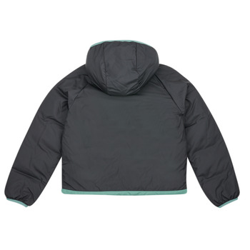 The North Face Boys North DOWN reversible hooded jacket Nero / Verde