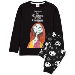 Abbigliamento Bambina Pigiami / camicie da notte Nightmare Before Christmas NS6920 Nero