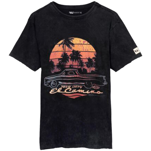 Abbigliamento T-shirts a maniche lunghe Gm Motors El Camino Nero