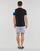 Abbigliamento Uomo T-shirt maniche corte Le Coq Sportif BAT TEE SS N°1 Nero / Rosso