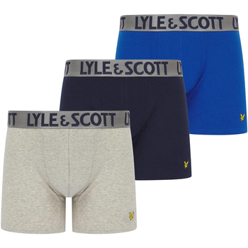 Biancheria Intima Uomo Boxer Lyle & Scott Christopher 3-Pack Boxers Multicolore