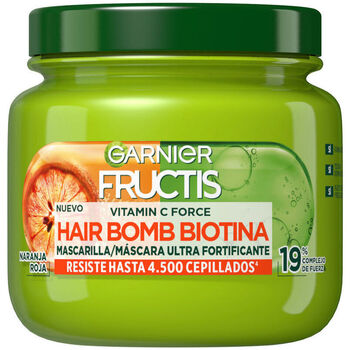 Bellezza Maschere &Balsamo Garnier Fructis Vitamin Force Bomba Per Capelli Maschera Alla Biotina 