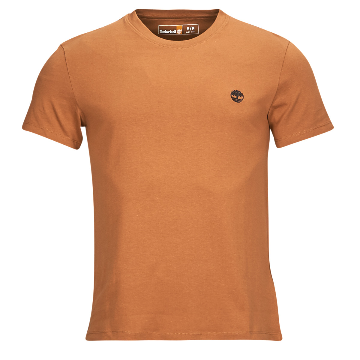 Abbigliamento Uomo T-shirt maniche corte Timberland Dunstan River Jersey Crew Tee Slim Marrone