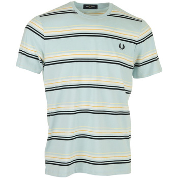 Abbigliamento Uomo T-shirt maniche corte Fred Perry Stripe Blu