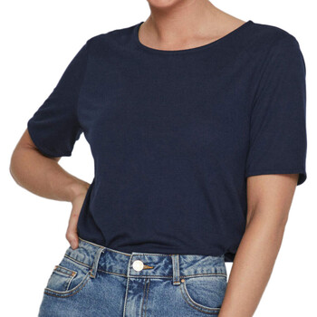 Abbigliamento Donna T-shirt & Polo Vila 14085167 Blu
