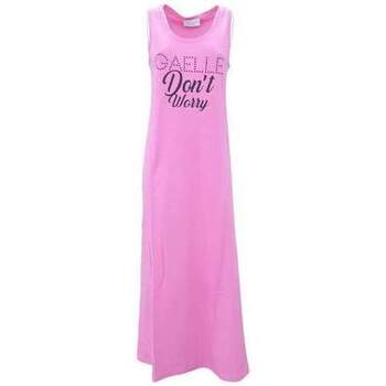 Abbigliamento Donna Abiti lunghi GaËlle Paris long dress logo Rosa