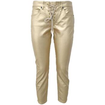 Abbigliamento Donna Pantaloni GaËlle Paris  Oro