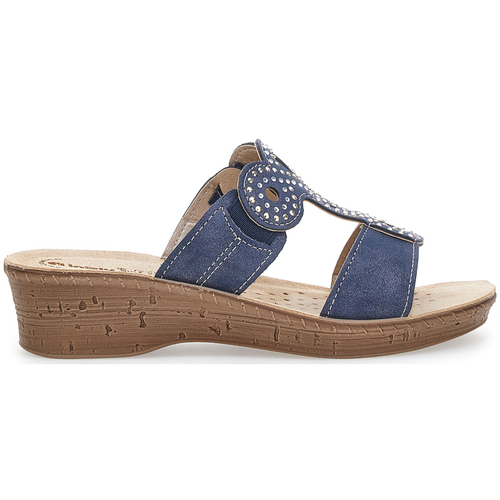 Scarpe Donna Pantofole Inblu 2684 Blu