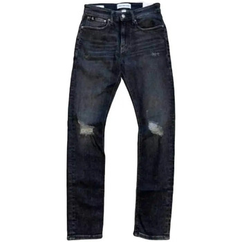 Abbigliamento Uomo Jeans Calvin Klein Jeans Skinny Denim Grigio