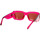 Orologi & Gioielli Donna Occhiali da sole The Attico Occhiali da Sole  X Linda Farrow Marfa 3C22 Rosa