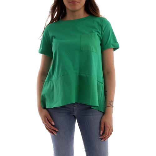Abbigliamento Donna T-shirt maniche corte Emme Marella PECE Verde