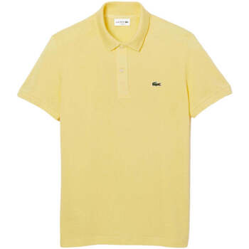 Abbigliamento Uomo T-shirt & Polo Lacoste T-Shirt e Polo Uomo  PH4012 107 Giallo Giallo