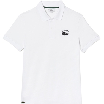 Abbigliamento Uomo T-shirt & Polo Lacoste Stretch Mini Piqué Polo Shirt - Blanc Bianco