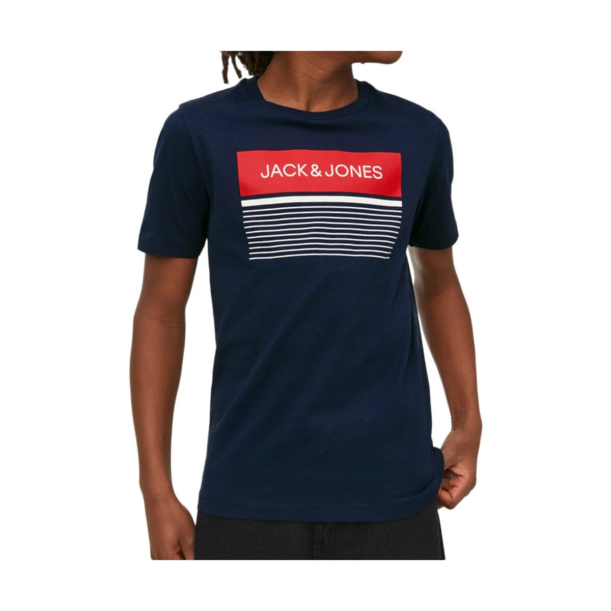 Abbigliamento Bambino T-shirt & Polo Jack & Jones 12224231 Blu