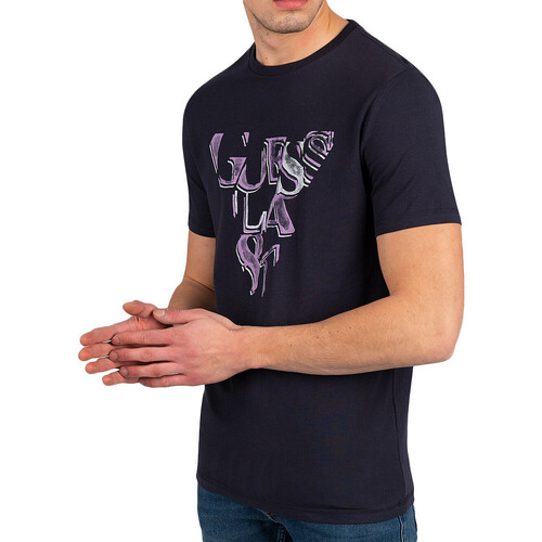 Abbigliamento Uomo T-shirt & Polo Guess G-M2GI22J1311 Blu