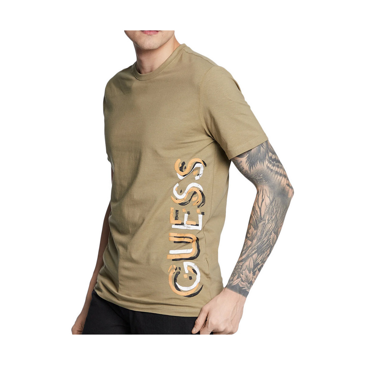 Abbigliamento Uomo T-shirt & Polo Guess G-M3GI22J1314 Verde