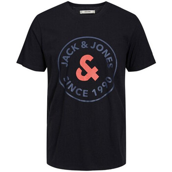 Abbigliamento Bambino T-shirt & Polo Jack & Jones 12224927 Nero
