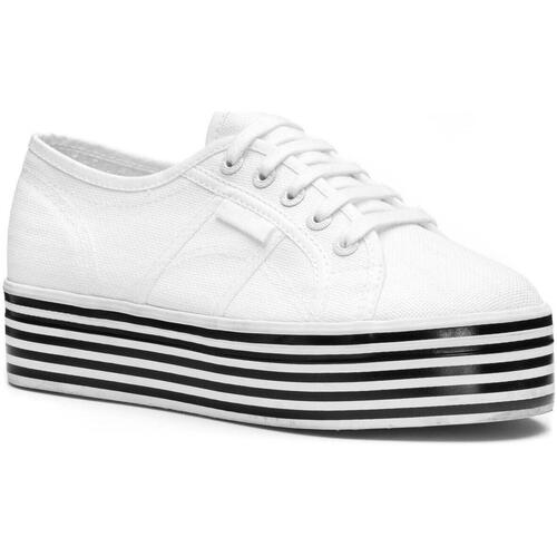 Scarpe Donna Sneakers basse Superga S00FCR0 Unisex Non definito-A0Z-White/Black