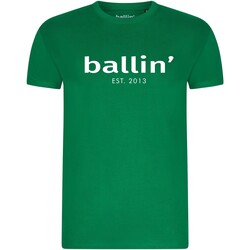 Abbigliamento Uomo T-shirt maniche corte Ballin Est. 2013 Regular Fit Shirt Verde
