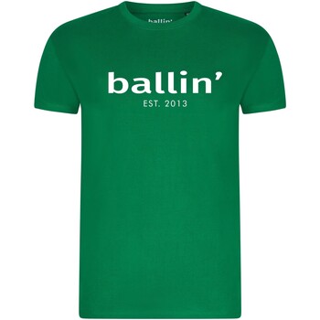 Abbigliamento Uomo T-shirt maniche corte Ballin Est. 2013 Regular Fit Shirt Verde