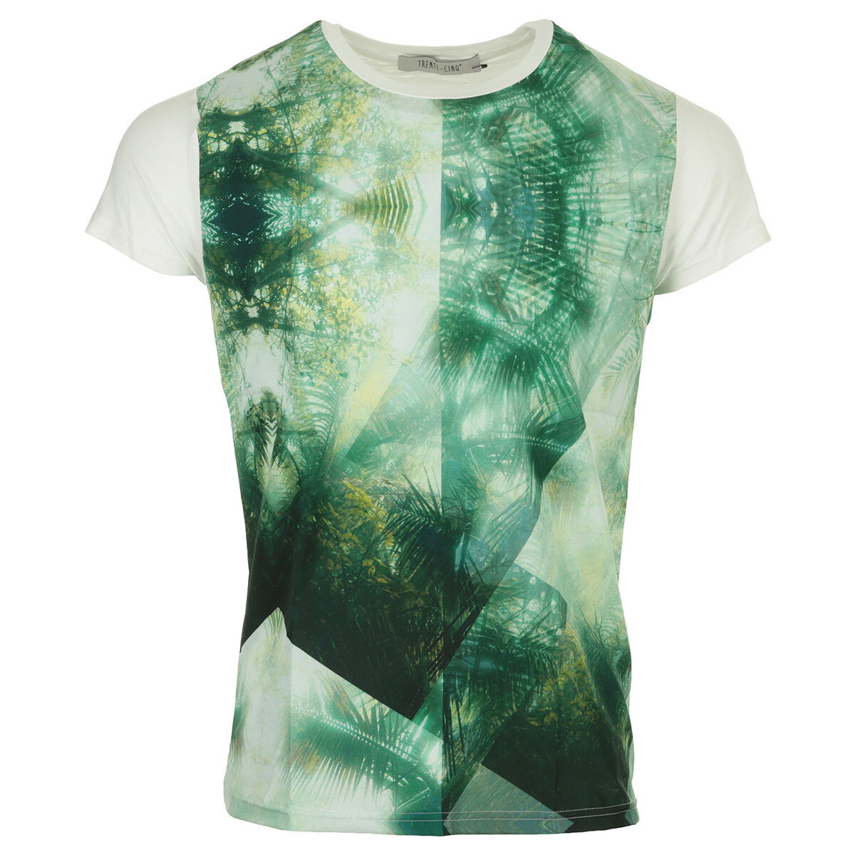 Abbigliamento Uomo T-shirt maniche corte Trente-Cinq° Modal Sublimé Tropical Verde