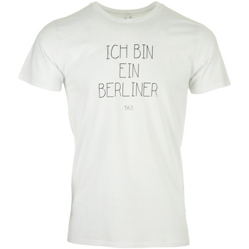 Abbigliamento Uomo T-shirt maniche corte Civissum Ich Bin Ein Berliner Tee Bianco