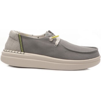 Scarpe Donna Sneakers Hey Dude Shoes Hey Dude Wendy Rise Chambray Abyss Grigio