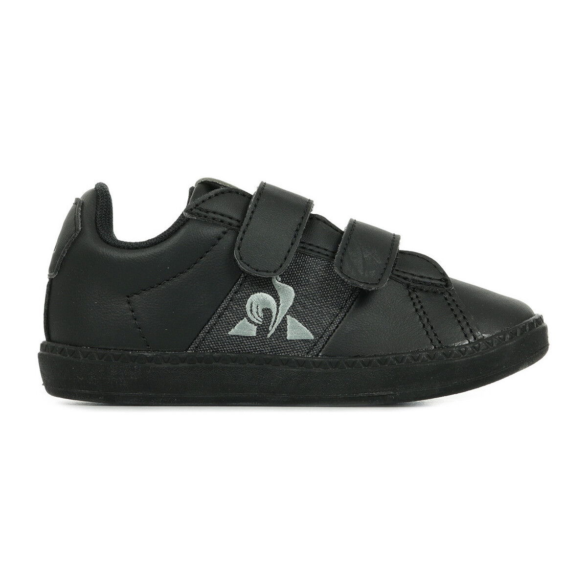 Scarpe Unisex bambino Sneakers Le Coq Sportif Courtclassic Inf 2 Tones Nero