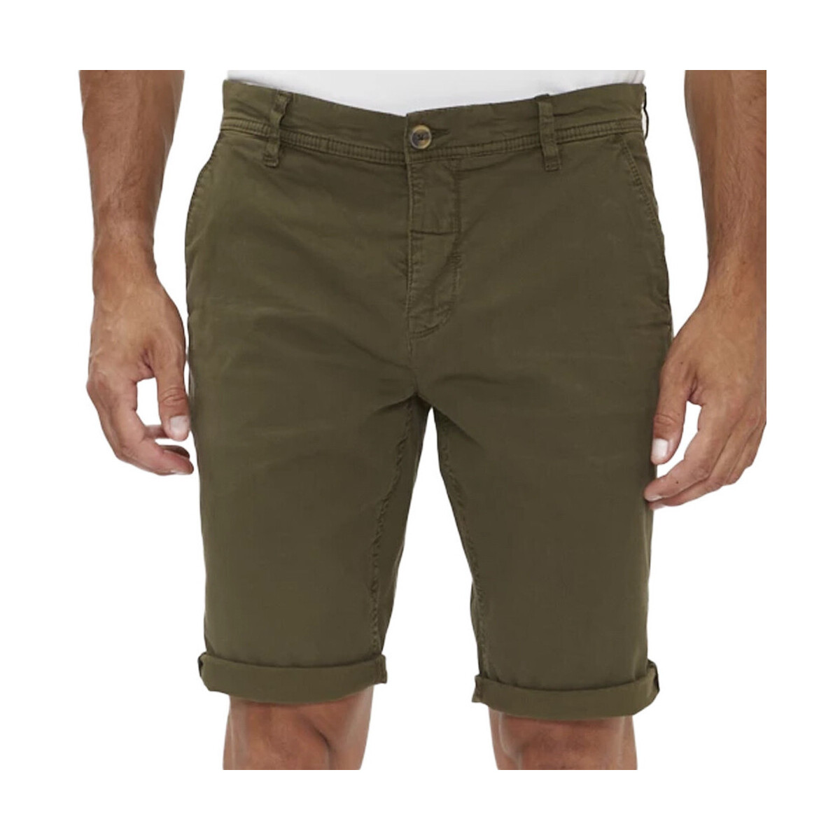 Abbigliamento Uomo Shorts / Bermuda Paname Brothers PB-JERSEY Verde