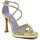 Scarpe Donna Sandali Albano sandalo platino punta quadro 3265 Bianco