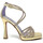 Scarpe Donna Sandali Albano sandalo platino punta quadro 3265 Bianco