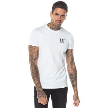 Abbigliamento Uomo T-shirt maniche corte 11 Degrees  Bianco