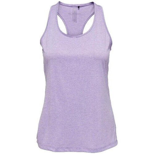 Abbigliamento Donna Top / T-shirt senza maniche Only Play CAMISETA MUJER ONLY RUNNING 15274102 Viola