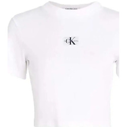 Abbigliamento Donna T-shirt maniche corte Calvin Klein Jeans Essential classic Bianco