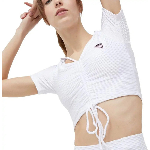 Abbigliamento Donna T-shirt maniche corte Guess Delma original Bianco