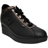 Scarpe Donna Sneakers Rucoline JACKIEVERNICE-NERO-CANNADIFUCILE Nero