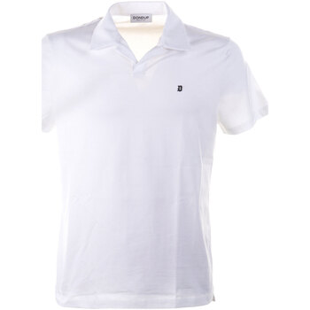 Dondup Polo bianca in jersey Bianco