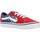 Scarpe Bambino Sneakers basse Vans SK8-LOW REFLECT CHECK Rosso