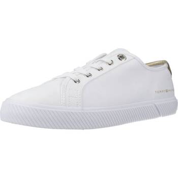 Scarpe Donna Sneakers Tommy Hilfiger LACE UP VULC Bianco