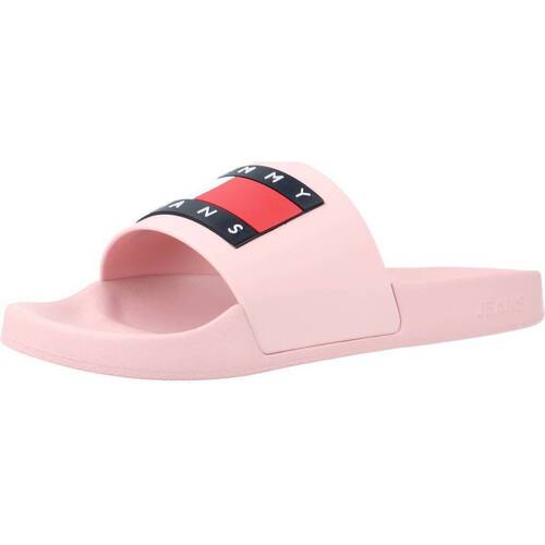 Scarpe Donna Infradito Tommy Jeans FLAG POOL SLD ESS Rosa