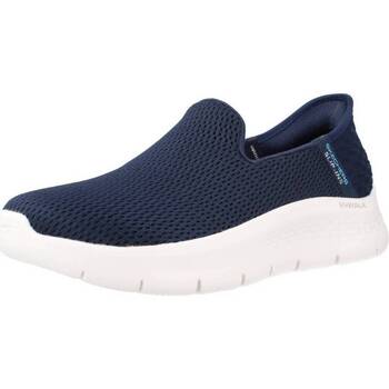 Scarpe Sneakers Skechers SLIP-INS  GO WALK FLEX Blu