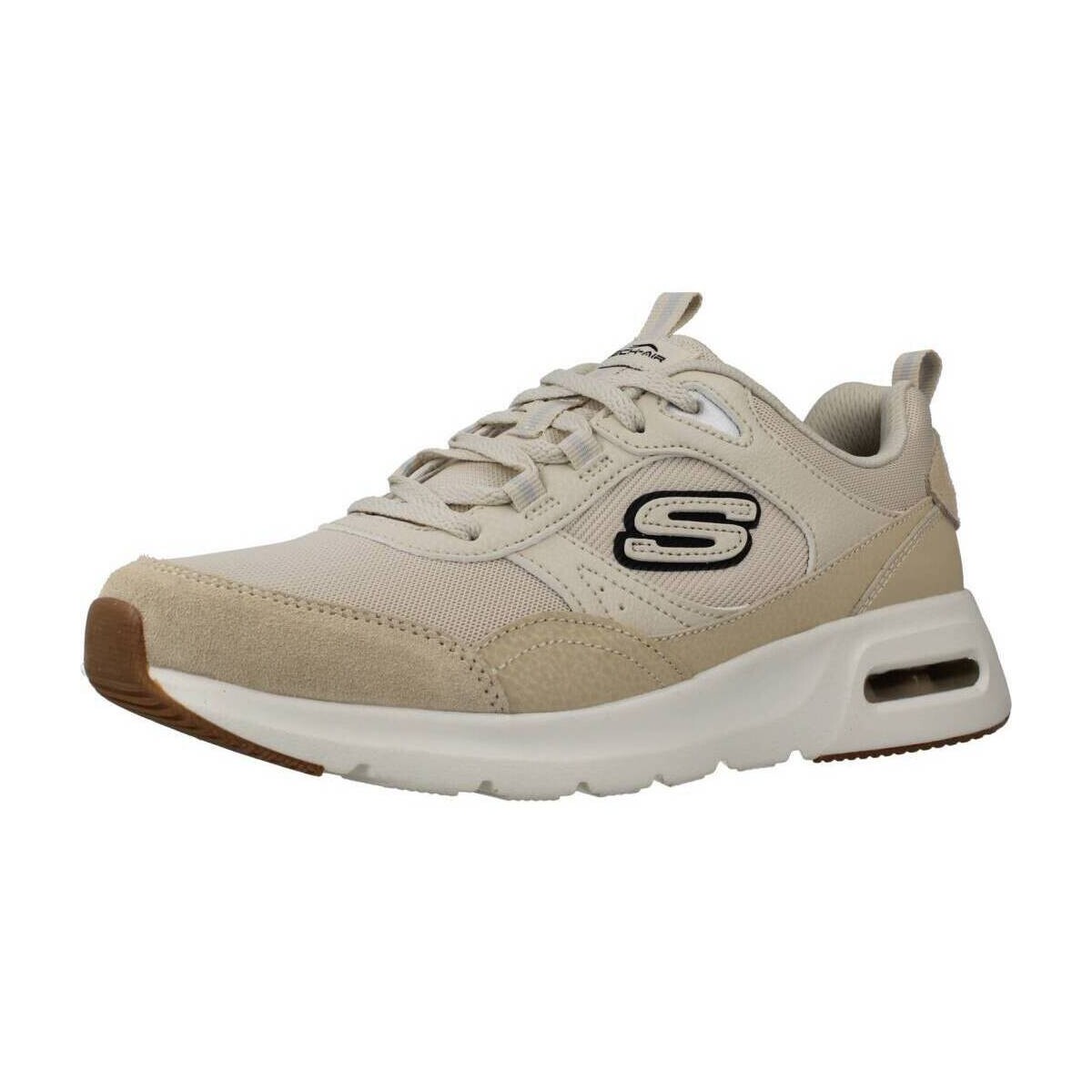 Scarpe Donna Sneakers Skechers SKECH-AIR COURT Beige